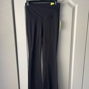 Everyday Black Wide-Leg Yoga Pants